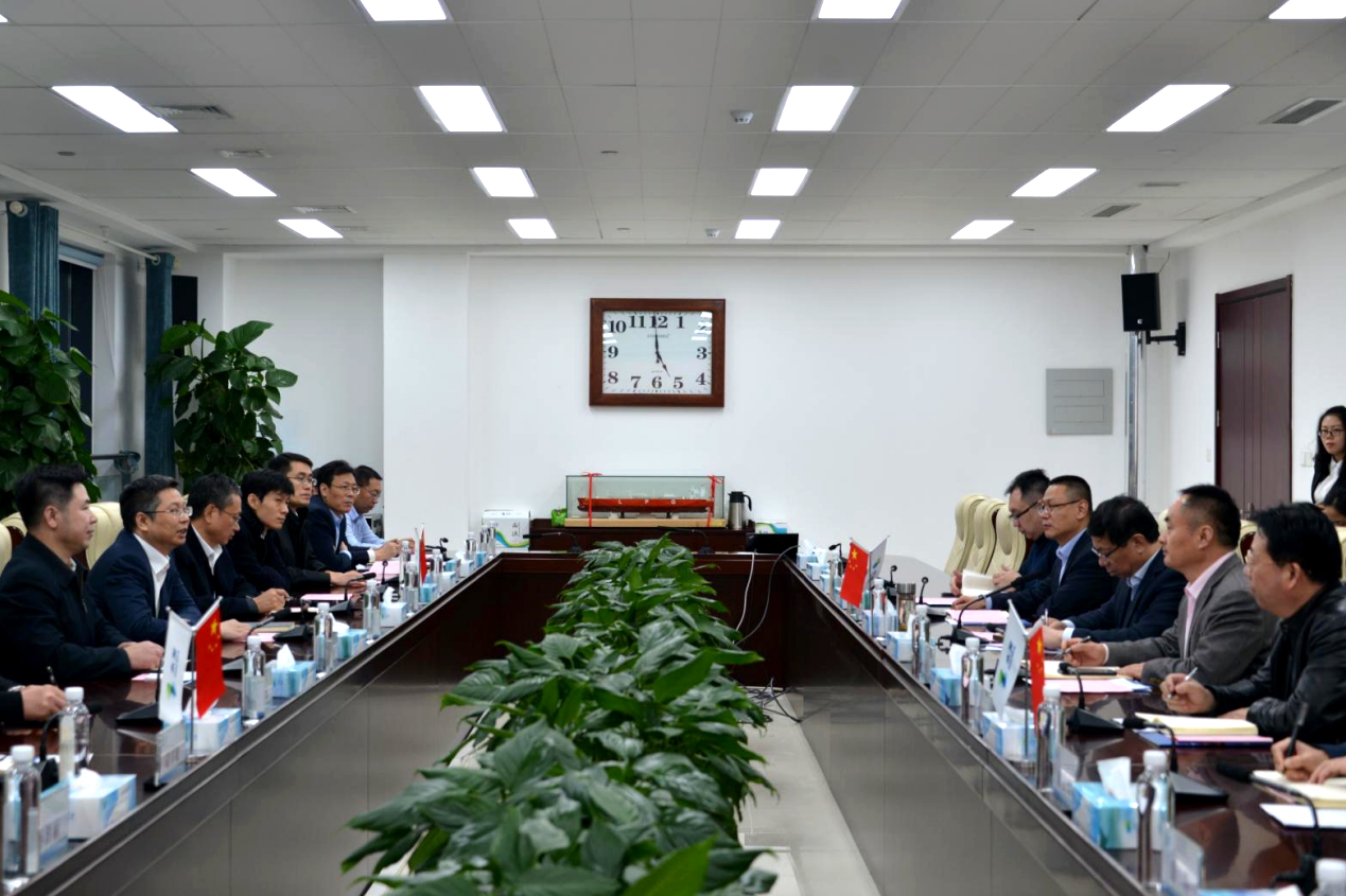 吉林市政府代表團(tuán)、中國工商銀行到訪水發(fā)集團(tuán)