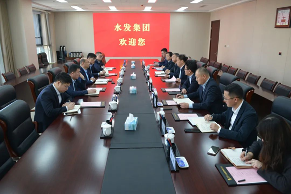 山東信用增進(jìn)投資股份有限公司董事長(zhǎng)榮剛一行到訪水發(fā)集團(tuán)