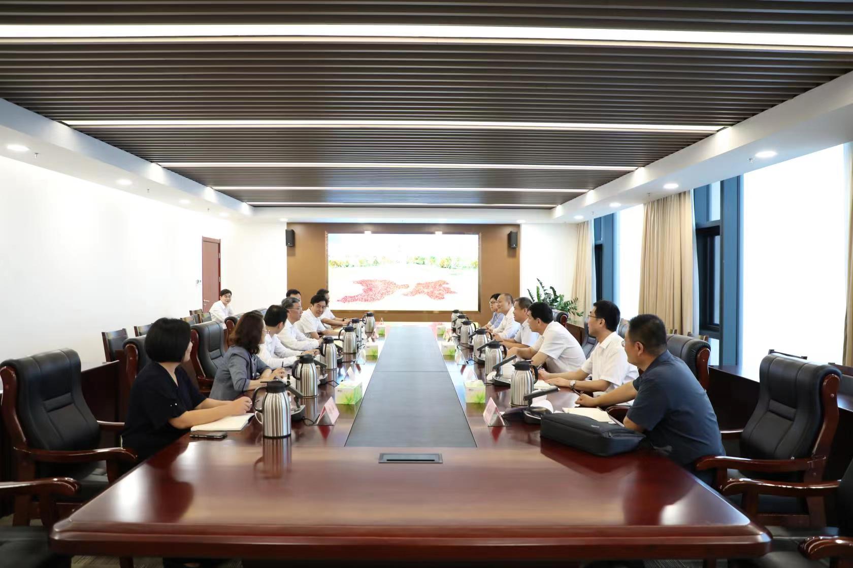 劉志國帶隊赴濟南新舊動能轉(zhuǎn)換起步區(qū)座談交流