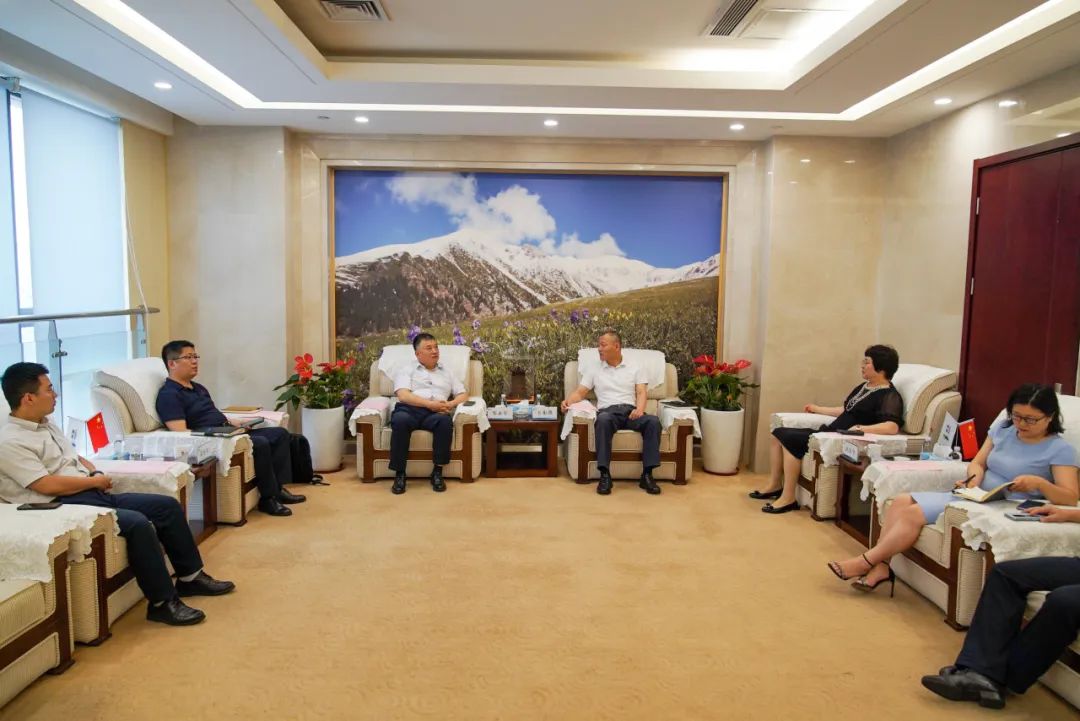 中國(guó)電氣裝備集團(tuán)綠色能源科技有限公司客人到訪水發(fā)集團(tuán)