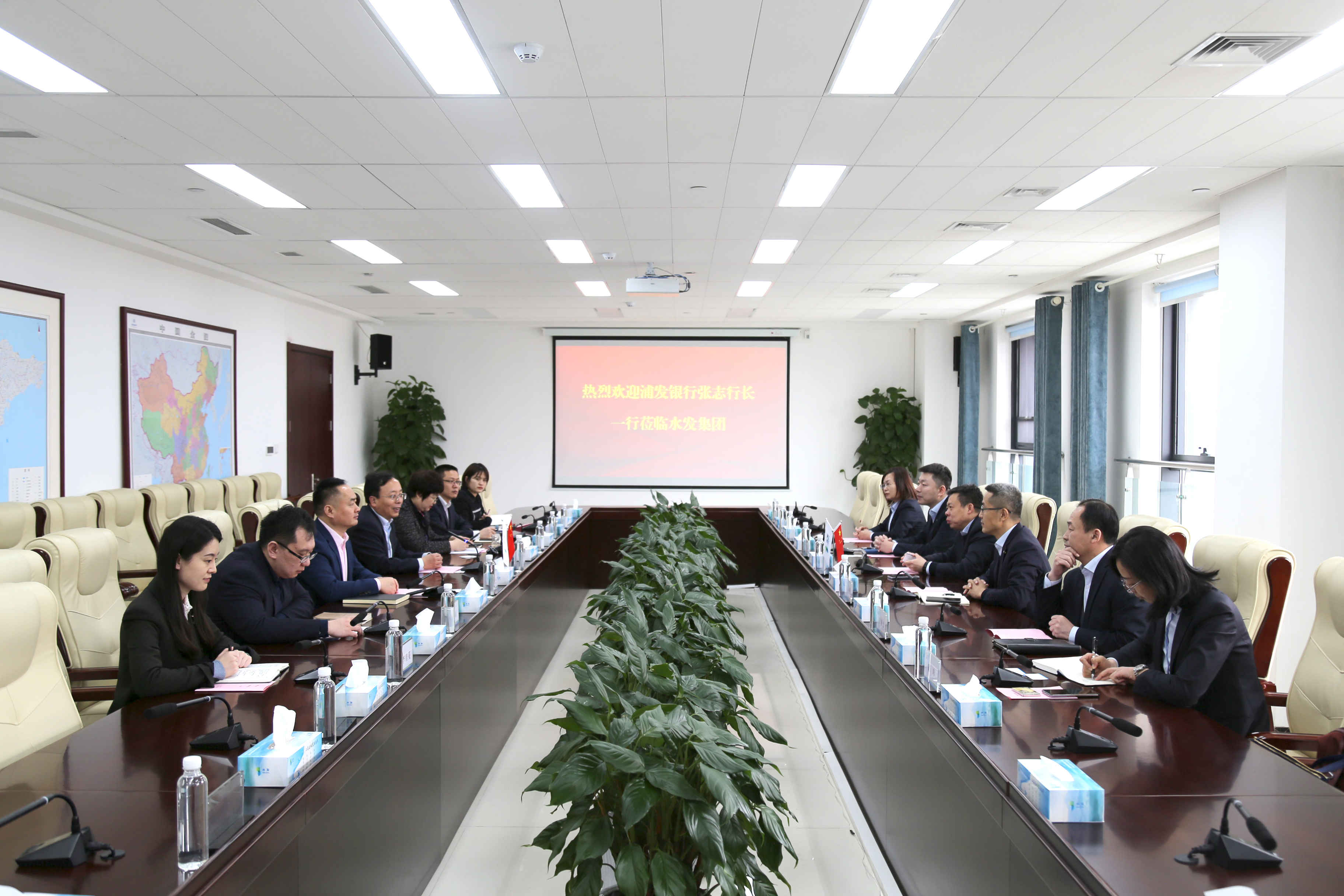 浦發(fā)銀行濟南分行副行長張志到訪水發(fā)集團 雙方將加強全方位合作