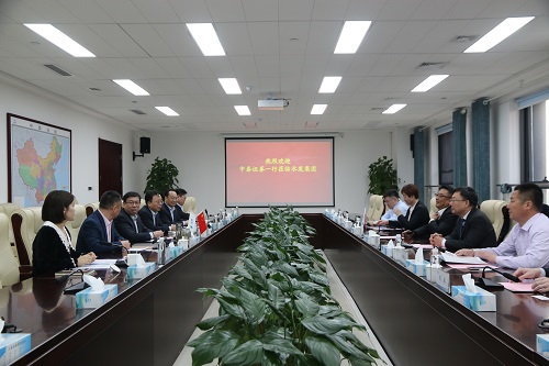 中泰證券總經(jīng)理助理、中泰國際董事長兼總裁高峰 一行到訪水發(fā)集團(tuán)
